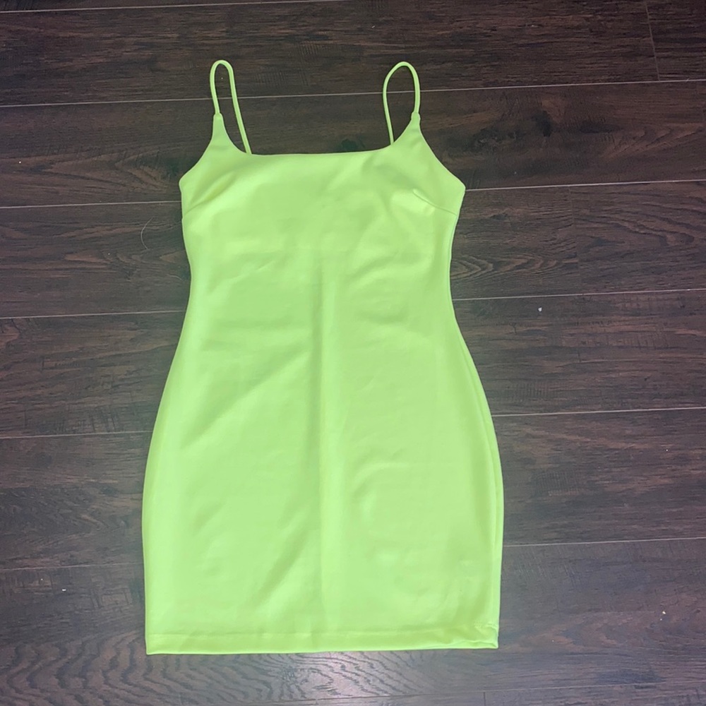 Windsor Neon Green Bodycon Dress